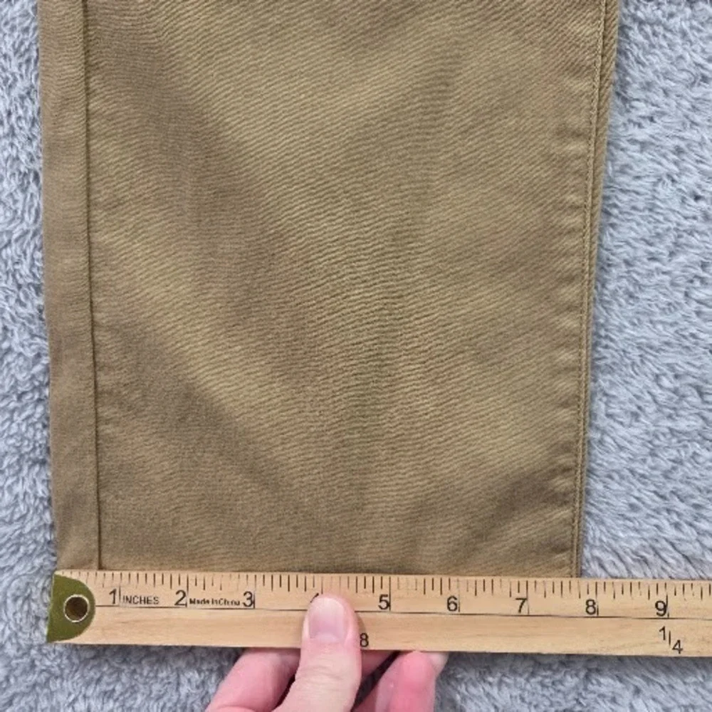 Original Penguin Men's Slim Fit Stretch Twill Chino Pants 36x32 Kelp Tan NWT